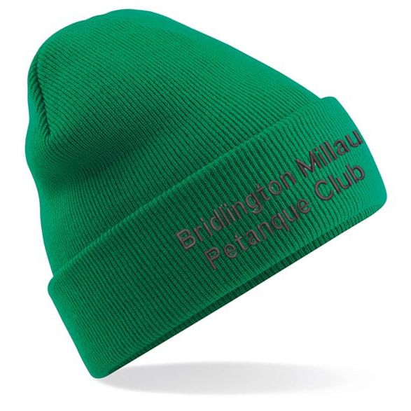 Bridlington Millau Petanque Club Beanie