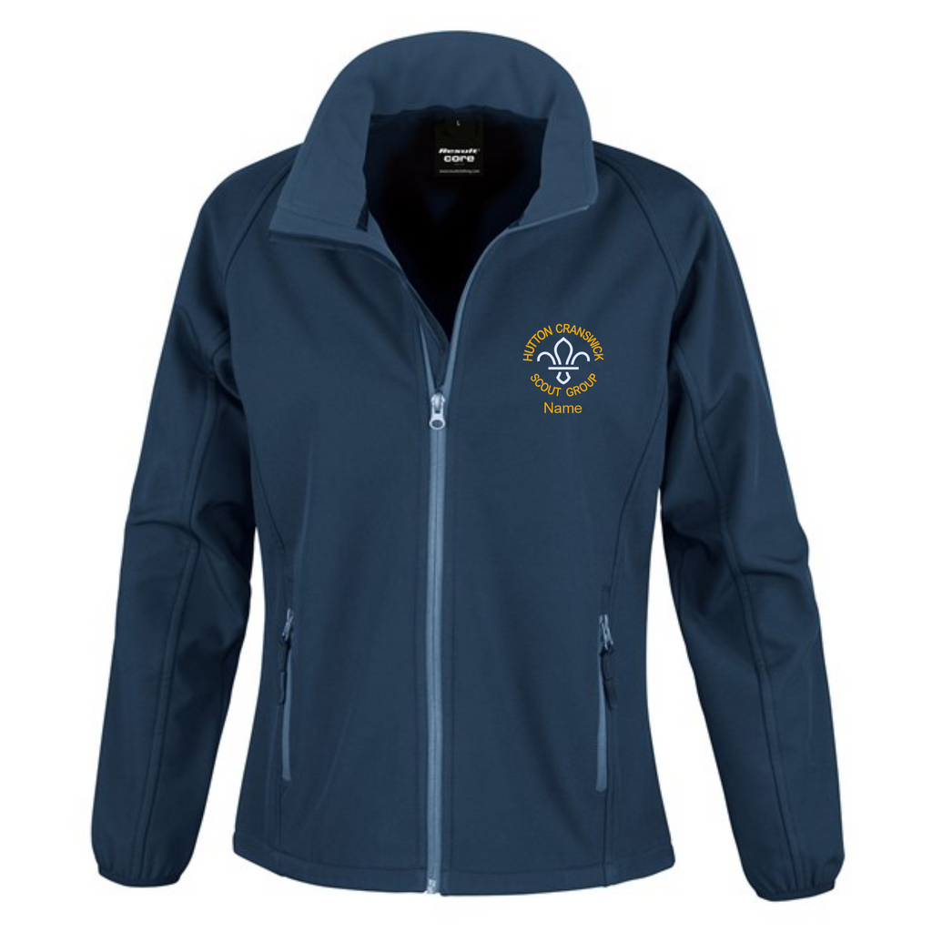 Hutton Cranswick Scouts Ladies Softshell Jacket