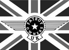 Fatboy Owners UK Embroidered Badges