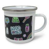 12oz Enamel Mug with Personalised Printing