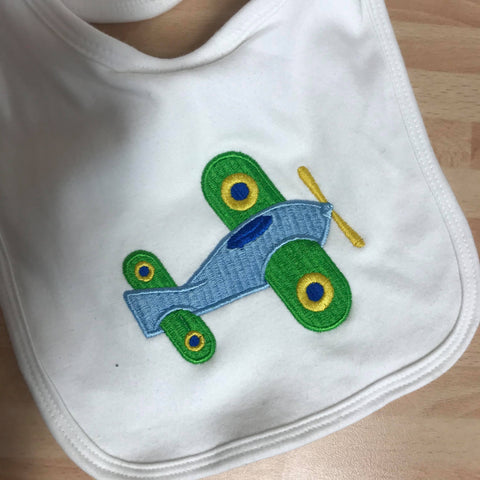 Baby Bib Plane