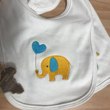 Baby Bib Elephant