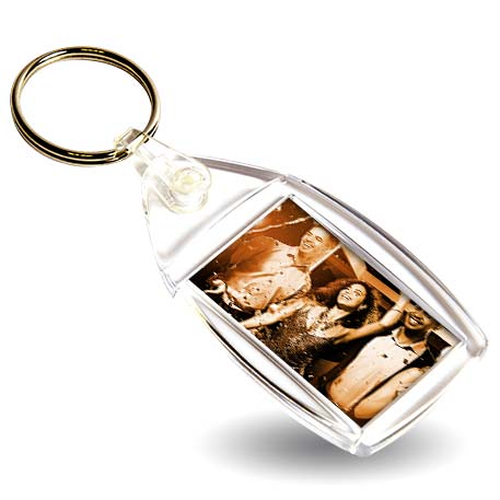 Curved Keyring with Personalised Print