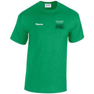 Hornsea Peloton T-shirt Gildan - Irish Green