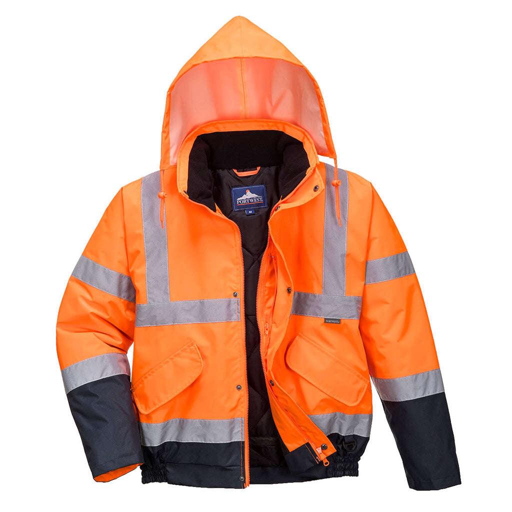 Hi-Vis 2 Tone Bomber Jacket