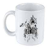 East Riding Pipe Band double sided Mug